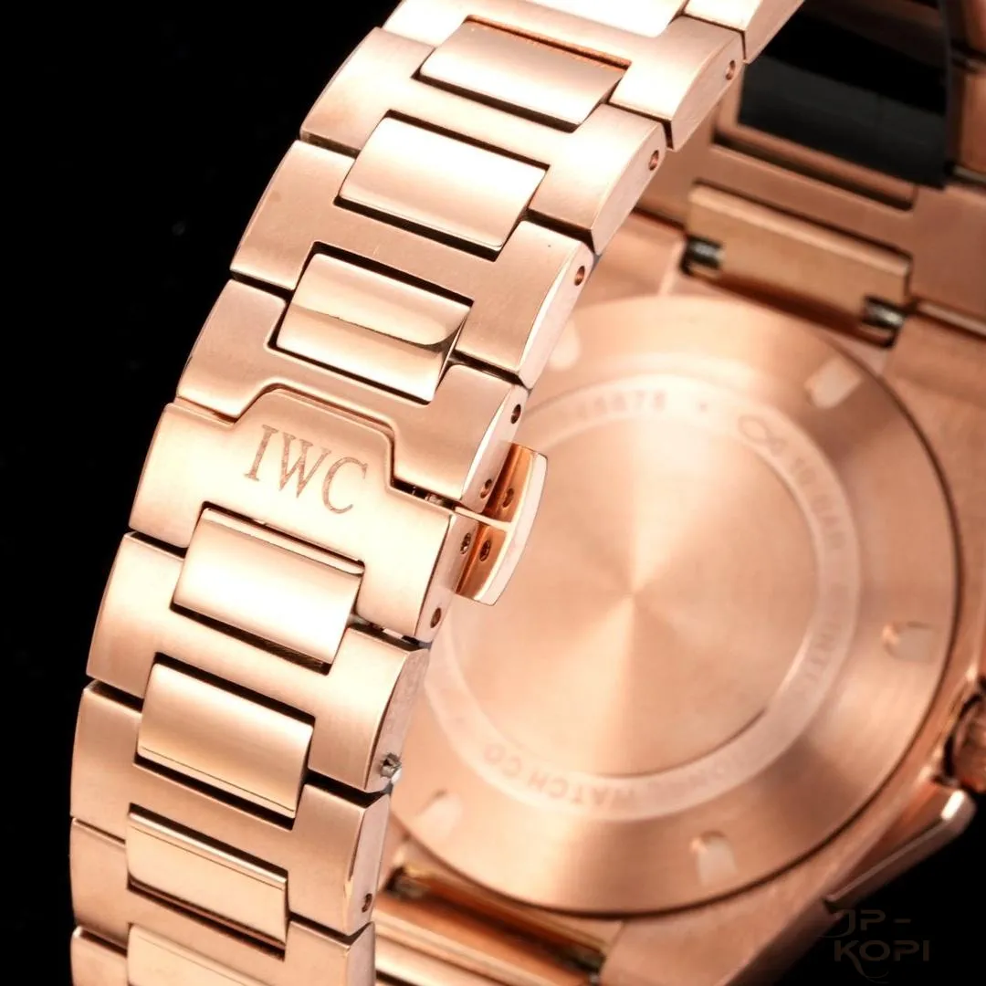 IWC インヂュニア オートマティック|ゴールド文字盤 × 2892/2824 自動巻き【BLS工場製】 - 画像 (9)