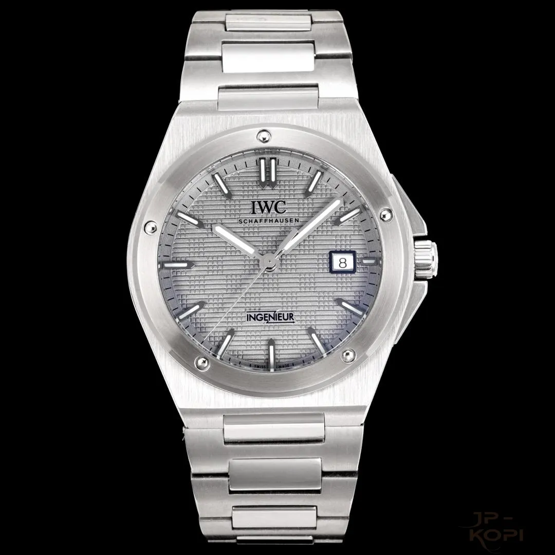 IWC インヂュニア・オートマティック 40|グレー文字盤 × ステンレス【BLS工場製】 - 画像 (2)