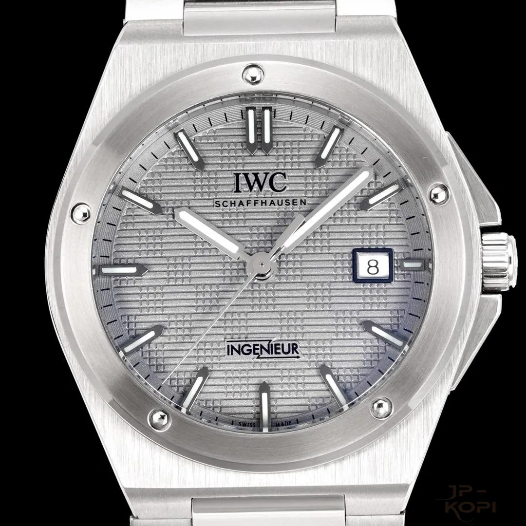 IWC インヂュニア・オートマティック 40|グレー文字盤 × ステンレス【BLS工場製】 - 画像 (3)