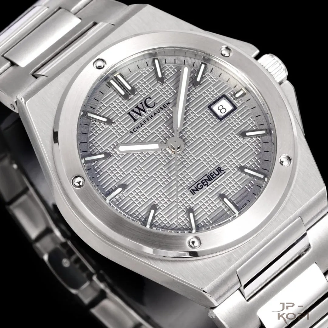 IWC インヂュニア・オートマティック 40|グレー文字盤 × ステンレス【BLS工場製】 - 画像 (6)