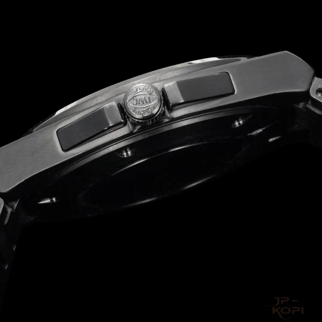 IWC インヂュニア・オートマティック 40|ターコイズ文字盤 × DLCブラック【BLS工場製】 - 画像 (8)