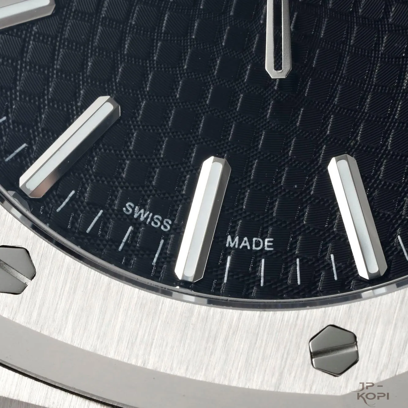 オーデマ・ピゲ ロイヤルオーク 41mm 15510ST|ブラック文字盤 × ラバーベルト【DDF工場製】 - 画像 (5)