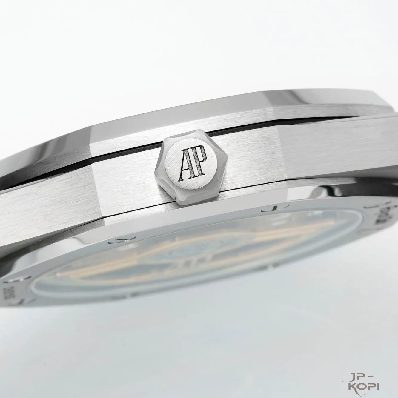 オーデマ・ピゲ ロイヤルオーク 41mm 15510ST|ブラック文字盤 × ラバーベルト【DDF工場製】 - 画像 (6)