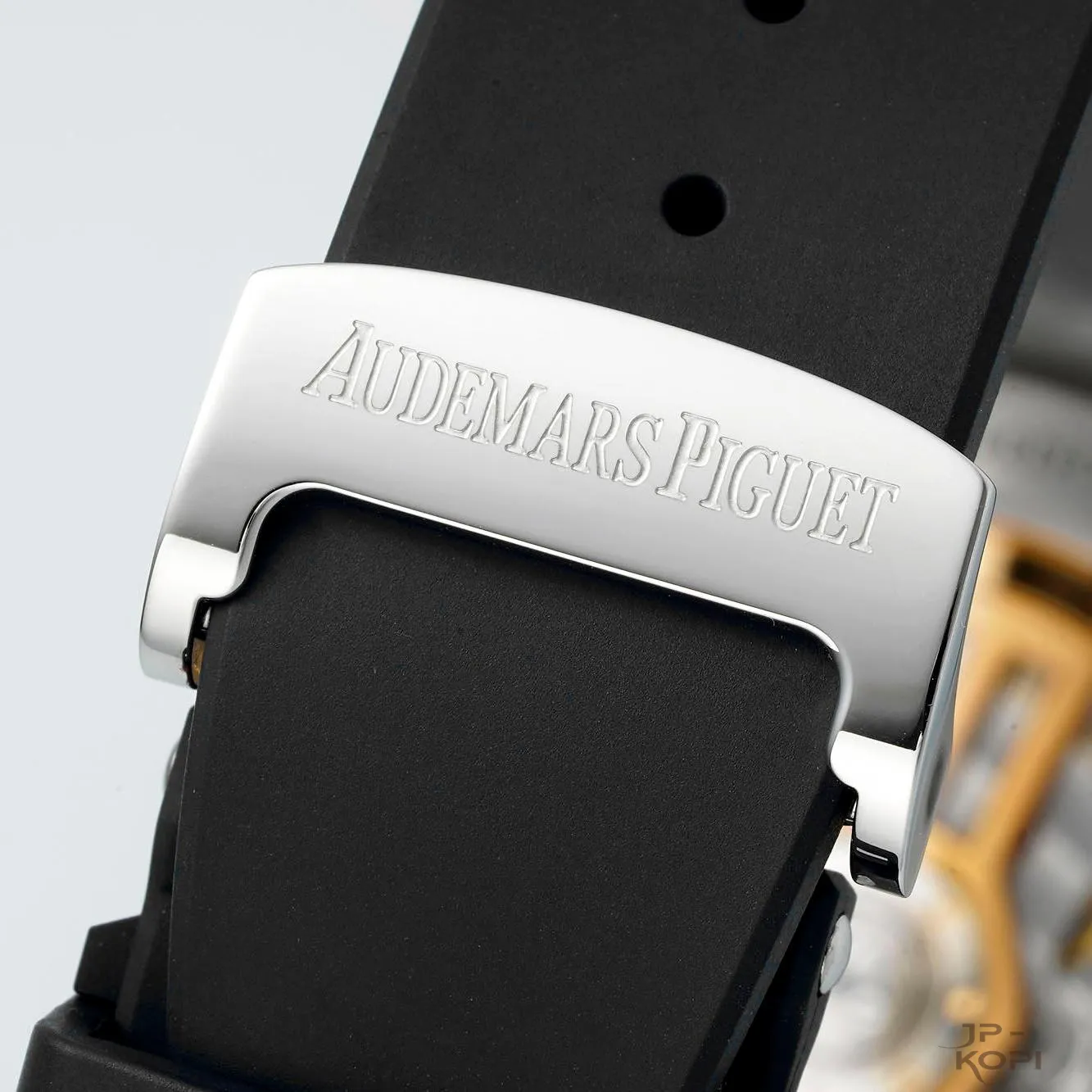 オーデマ・ピゲ ロイヤルオーク 41mm 15510ST|ブラック文字盤 × ラバーベルト【DDF工場製】 - 画像 (9)