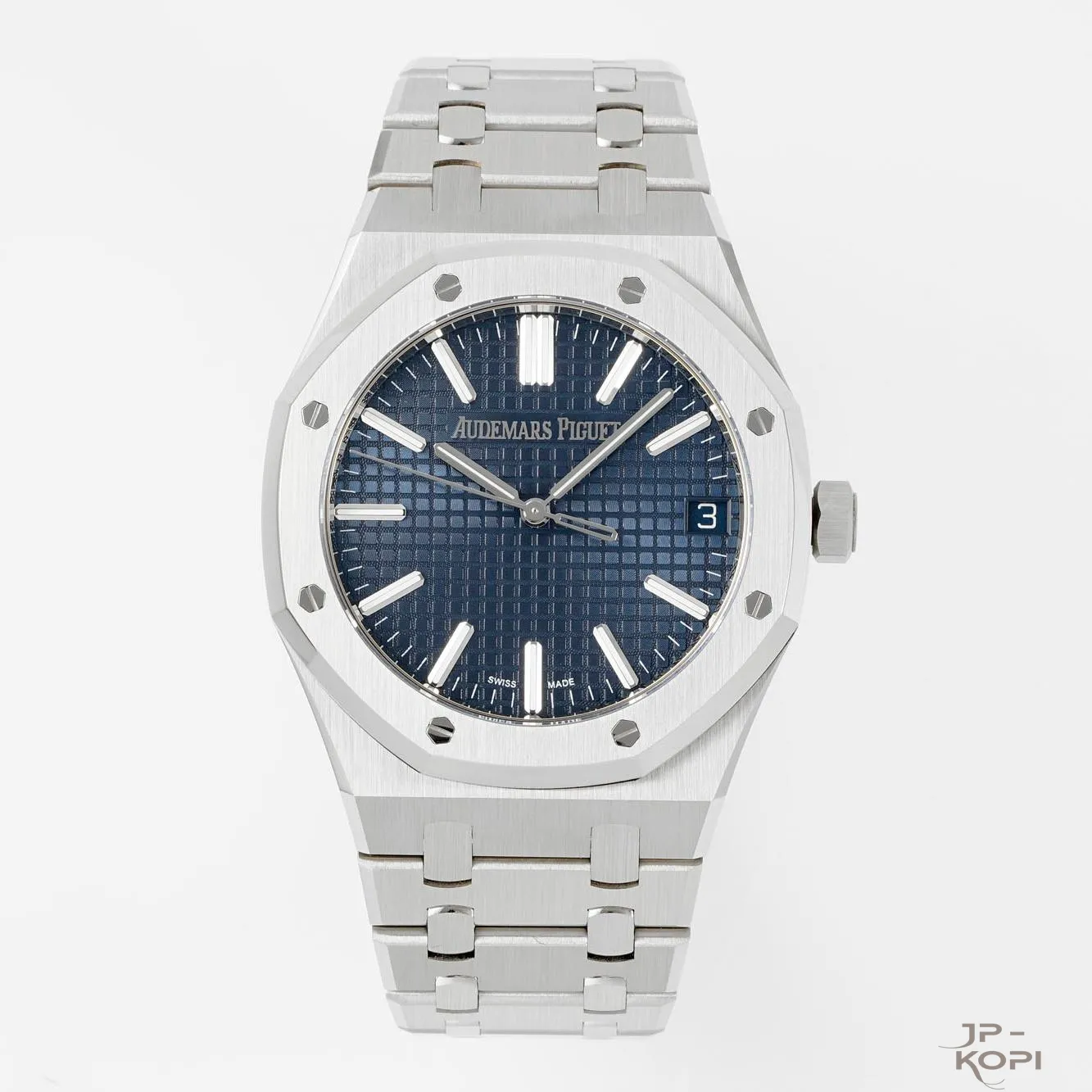 オーデマ・ピゲ ロイヤルオーク 41mm 15510ST|ナイトブルー文字盤 × ステンレスブレスレット【DDF工場製】 - 画像 (2)