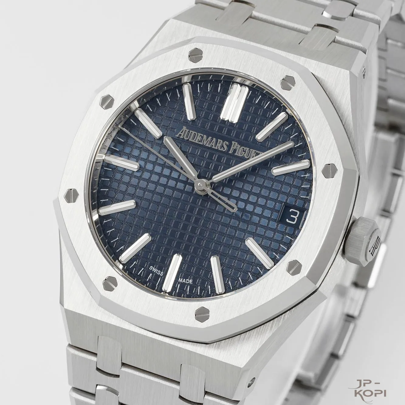 オーデマ・ピゲ ロイヤルオーク 41mm 15510ST|ナイトブルー文字盤 × ステンレスブレスレット【DDF工場製】 - 画像 (4)