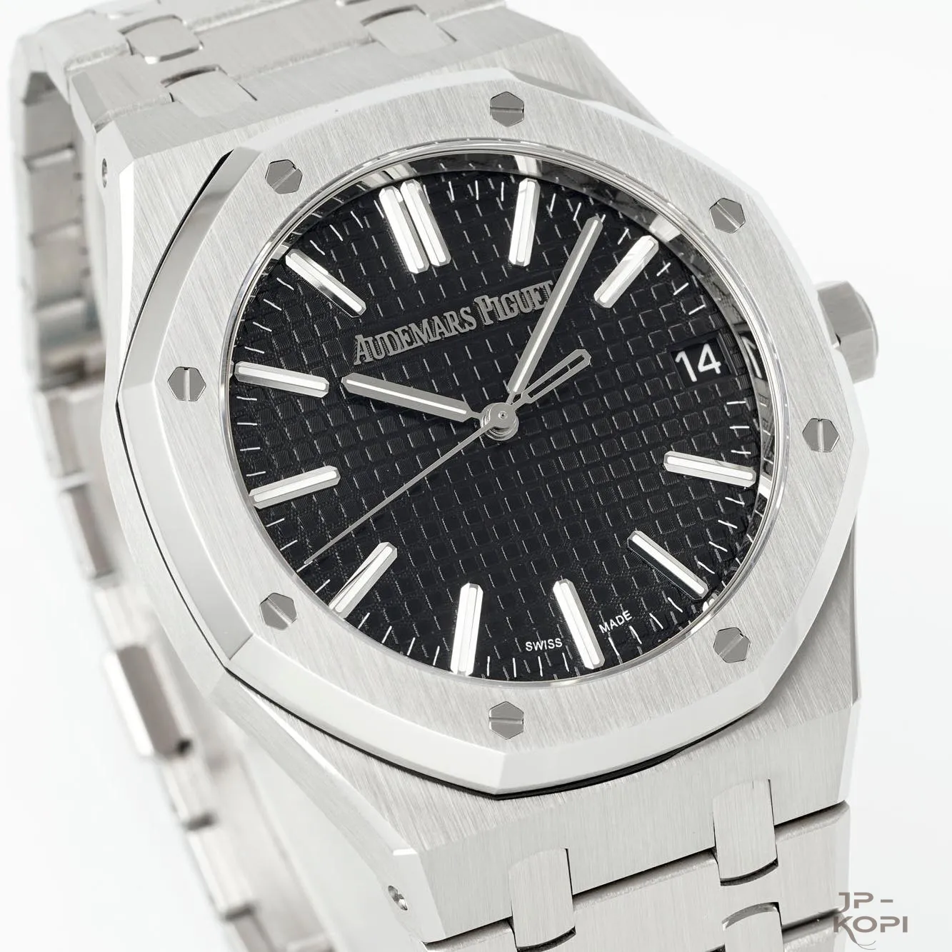 オーデマ・ピゲ ロイヤルオーク 41mm 15510ST|ブラック文字盤 × ステンレスブレスレット【DDF工場製】 - 画像 (3)