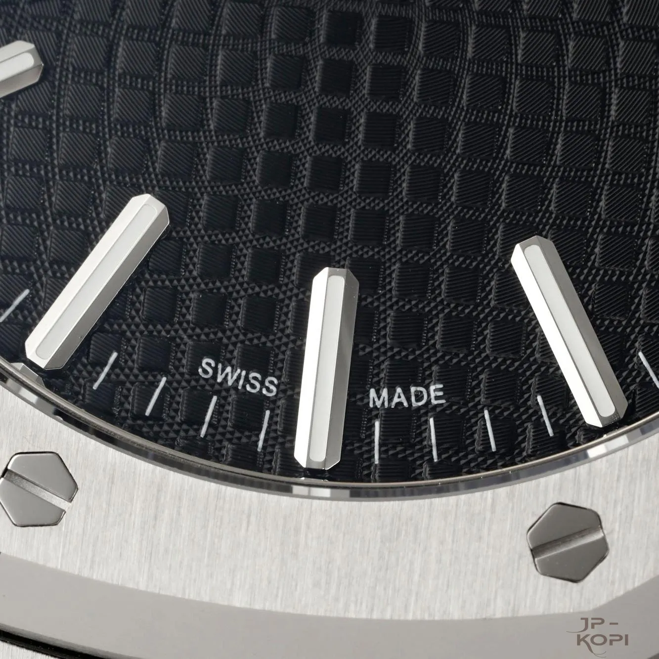 オーデマ・ピゲ ロイヤルオーク 41mm 15510ST|ブラック文字盤 × ステンレスブレスレット【DDF工場製】 - 画像 (6)