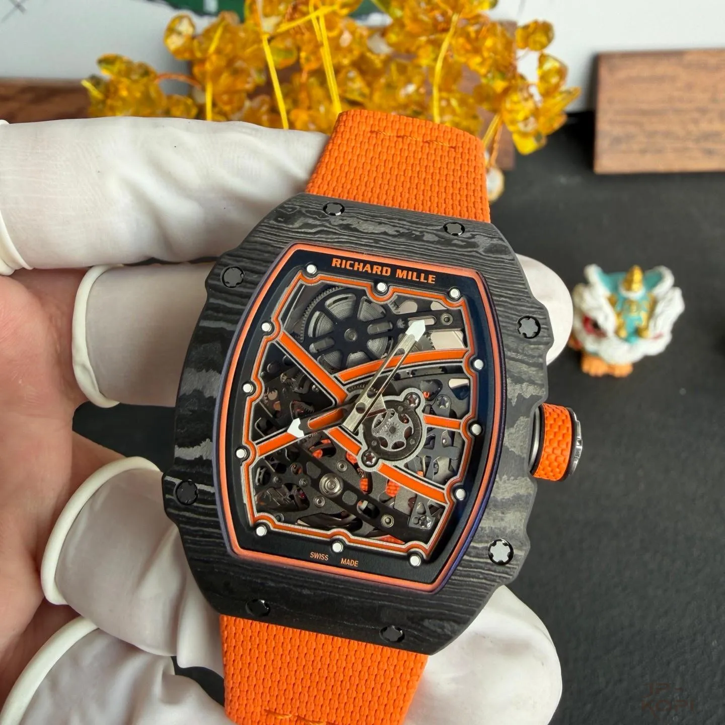 リシャール・ミル RM 67-02 マクラーレンF1チーム|超薄型一体型ムーブメント RM.CRMA7 × TPTカーボン【RICH工場製】 - 画像 (4)