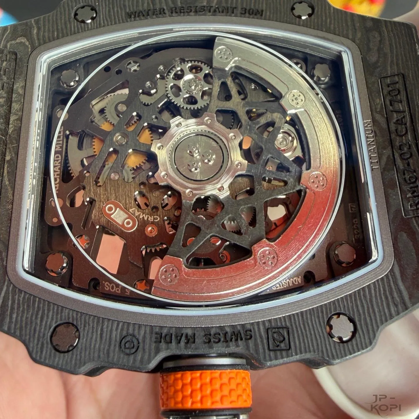 リシャール・ミル RM 67-02 マクラーレンF1チーム|超薄型一体型ムーブメント RM.CRMA7 × TPTカーボン【RICH工場製】 - 画像 (8)