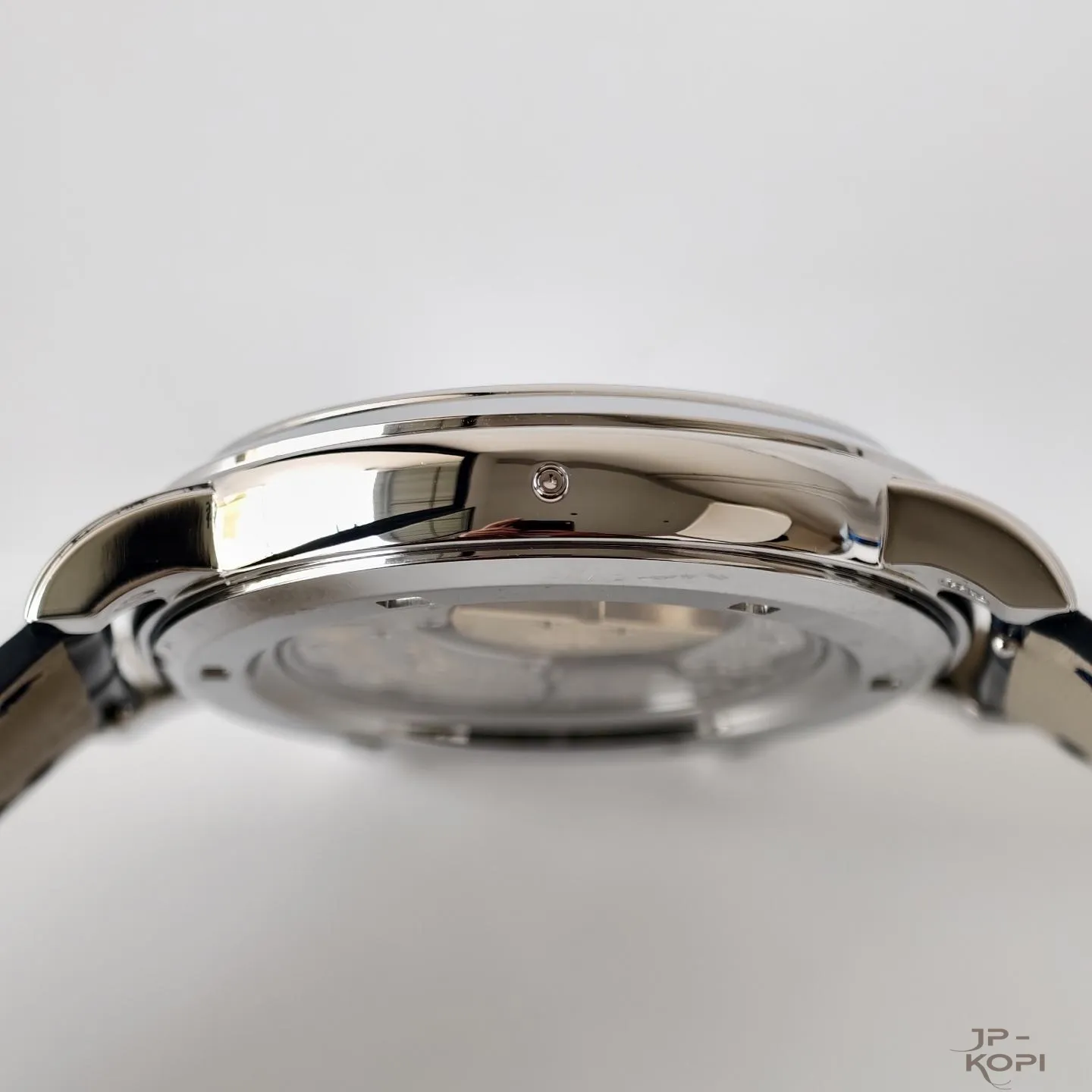 パテック・フィリップ セレスティアル 6102P-001|ブルー文字盤 セレスティアルディスク × レザーストラップ 44mm【PPF工場製】 - 画像 (7)