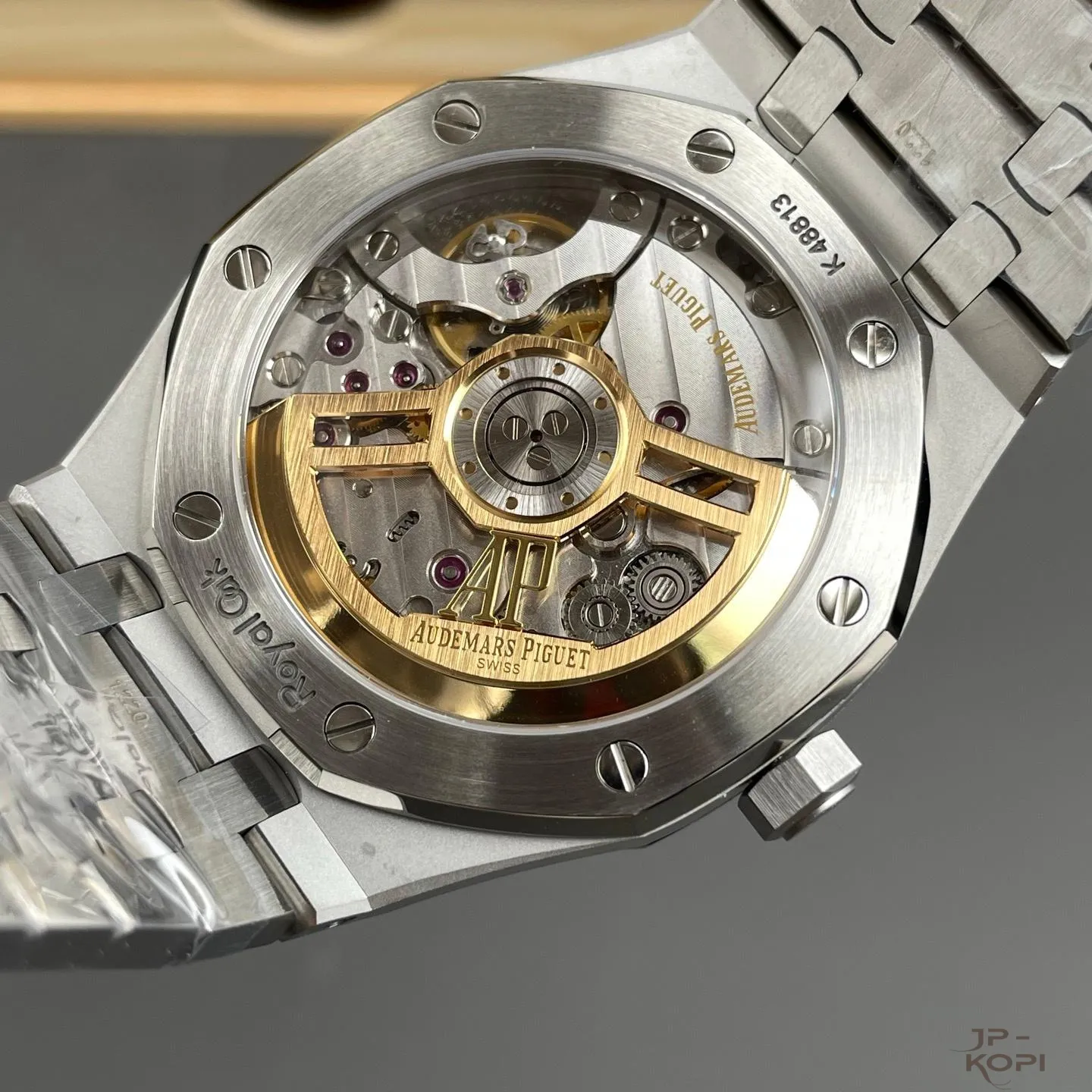 オーデマ・ピゲ ロイヤルオーク 41mm 15510ST|グレー文字盤 × ステンレスブレスレット【APS工場製】 - 画像 (6)