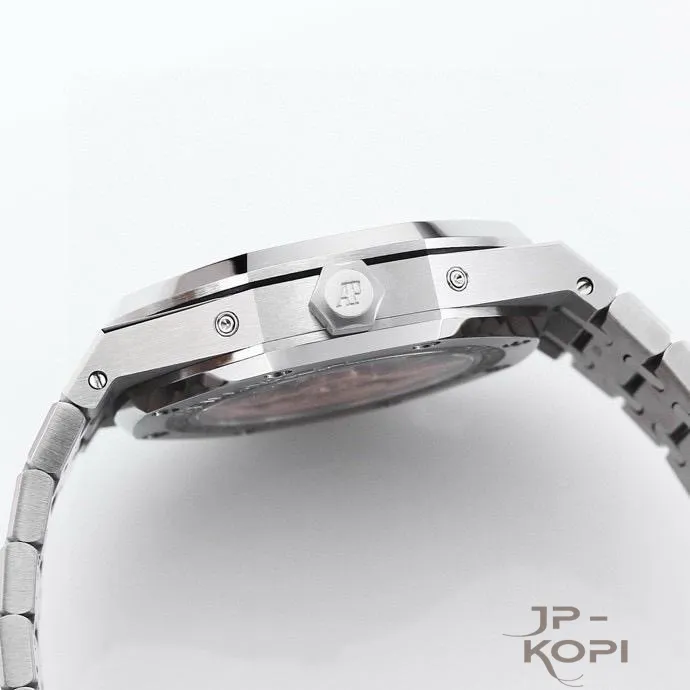 オーデマ・ピゲ ロイヤルオーク 永久カレンダー 41mm 26606ST|グリーン文字盤 × ステンレスブレスレット【BBS工場製】 - 画像 (6)