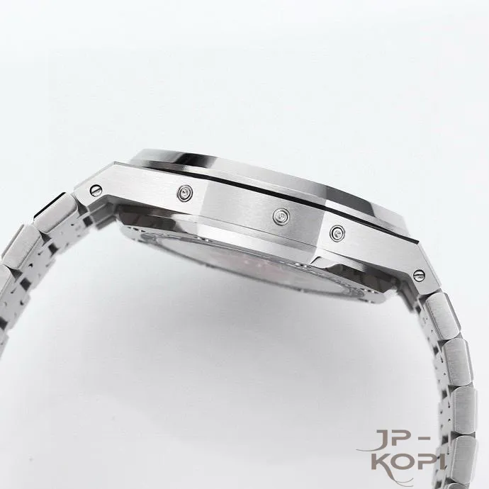 オーデマ・ピゲ ロイヤルオーク 永久カレンダー 41mm 26606ST|グリーン文字盤 × ステンレスブレスレット【BBS工場製】 - 画像 (7)