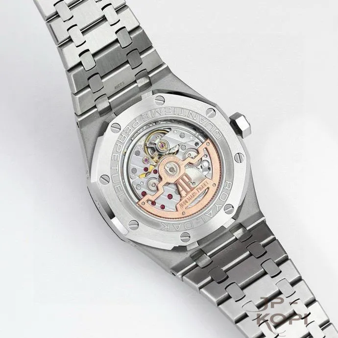 オーデマ・ピゲ ロイヤルオーク 永久カレンダー 41mm 26606ST|グリーン文字盤 × ステンレスブレスレット【BBS工場製】 - 画像 (8)