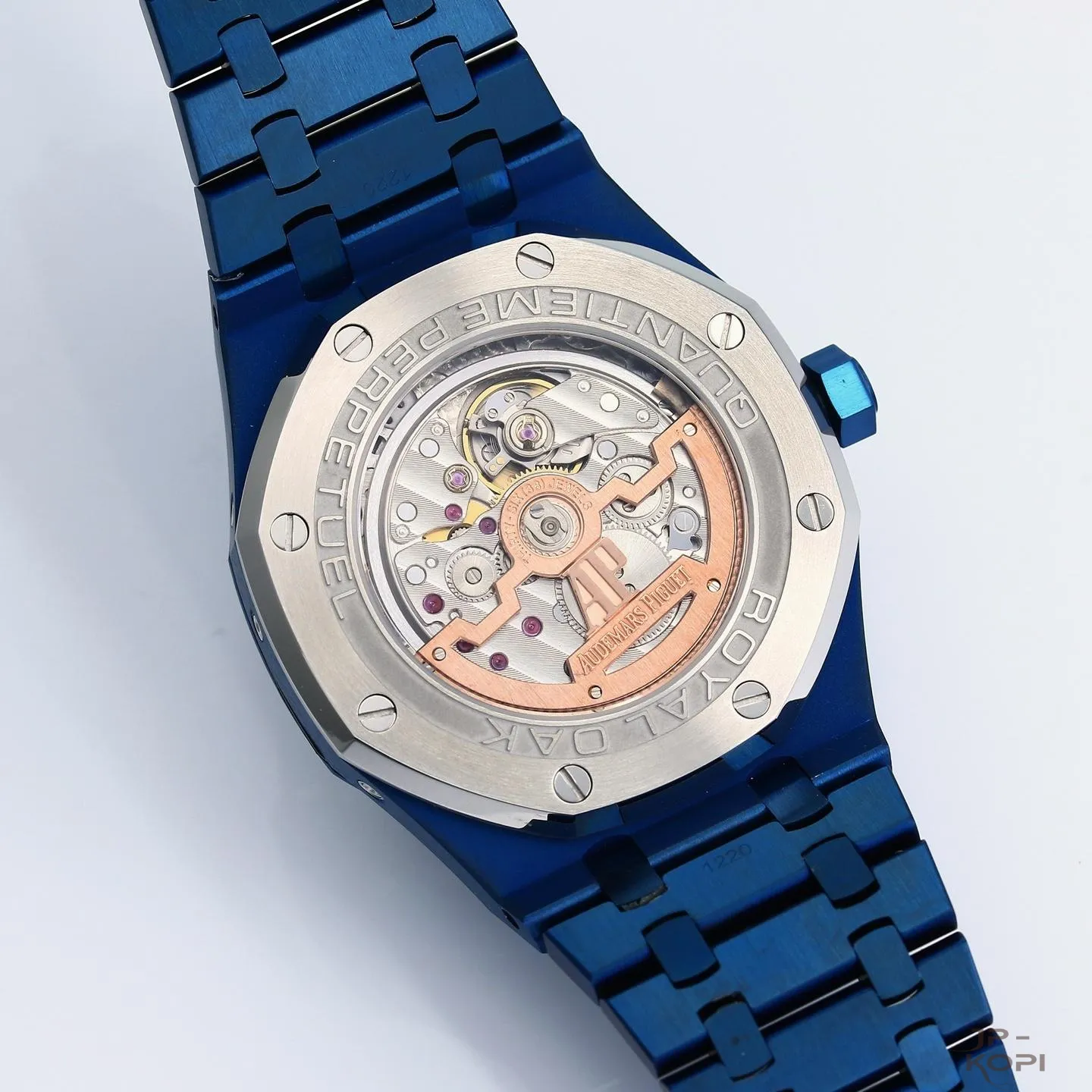 オーデマ・ピゲ ロイヤルオーク 永久カレンダー 41mm 26579CS|ブルー文字盤 × DLCブルーケース【BBS工場製】 - 画像 (7)