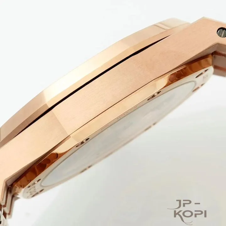 オーデマ・ピゲ ロイヤルオーク 50周年 41mm 15510OR|ナイトブルー文字盤 × ローズゴールドブレスレット【IP工場製】 - 画像 (8)