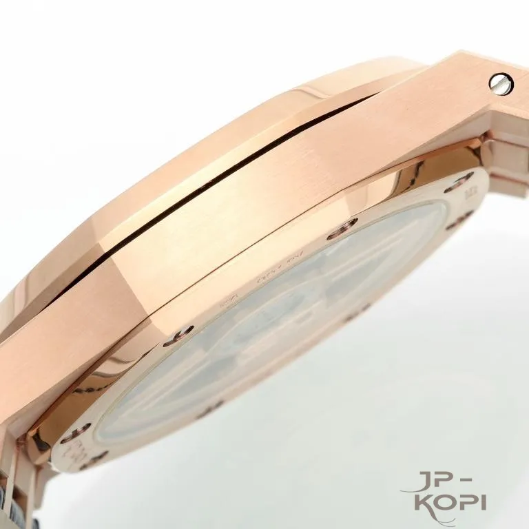 オーデマ・ピゲ ロイヤルオーク“50周年記念”41mm 15510OR|ブラック文字盤 × レザーストラップ【IP工場製】 - 画像 (7)