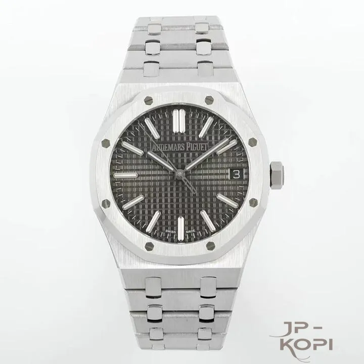 オーデマ・ピゲ ロイヤルオーク“50周年記念”15510ST 41mm|グレーダイアル × ステンレスブレスレット【IP工場製】 - 画像 (2)