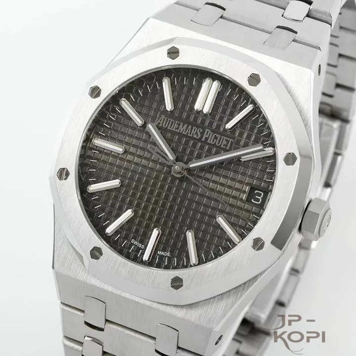 オーデマ・ピゲ ロイヤルオーク“50周年記念”15510ST 41mm|グレーダイアル × ステンレスブレスレット【IP工場製】 - 画像 (4)