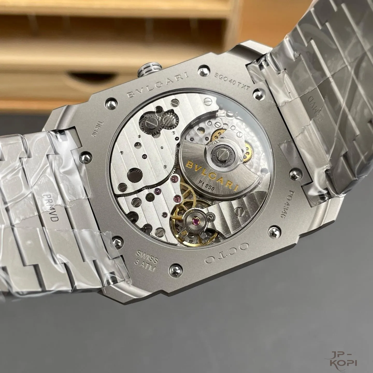 ブルガリ オクト OCTO 102713|グレーダイアル チタン 40mm Cal.138 80G【BV工場製】 - 画像 (5)