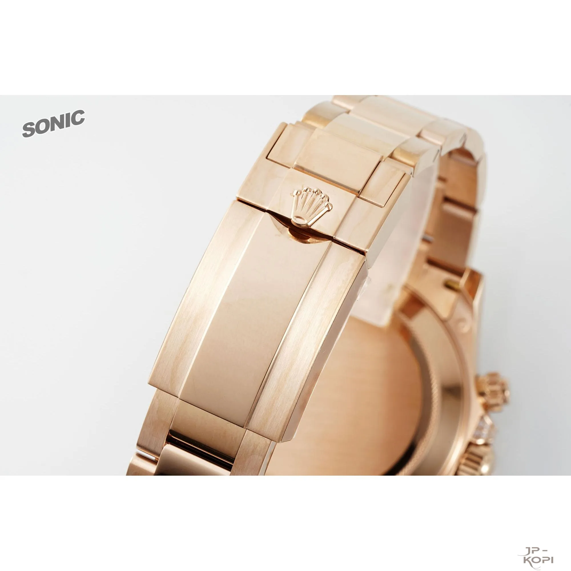 ロレックス デイトナ レインボー 116595RBOW|バゲットダイヤベゼル × ローズゴールド【Sonic工場製】 - 画像 (9)
