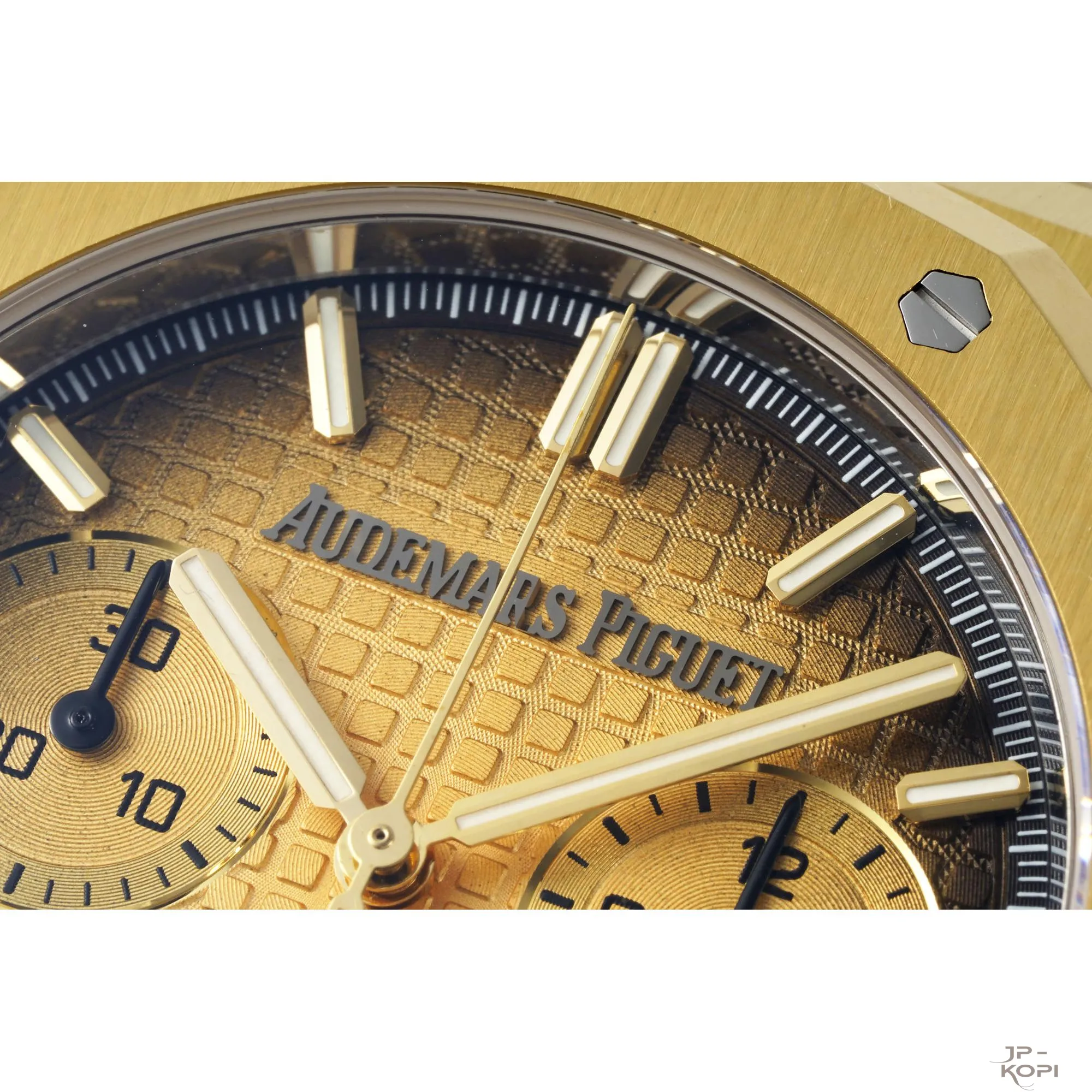オーデマ・ピゲ ロイヤルオーク クロノグラフ 26240BA|スモークイエローゴールドダイアル × ゴールド × 加重版【DD工場製】 - 画像 (5)