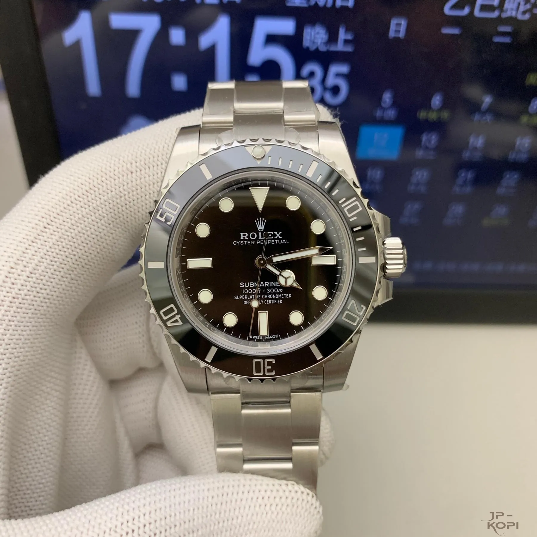 ロレックス サブマリーナー 114060LN|ノンデイト × ブラックダイアル × 40mm × 丹東Cal.3230【VS工場製】 - 画像 (2)