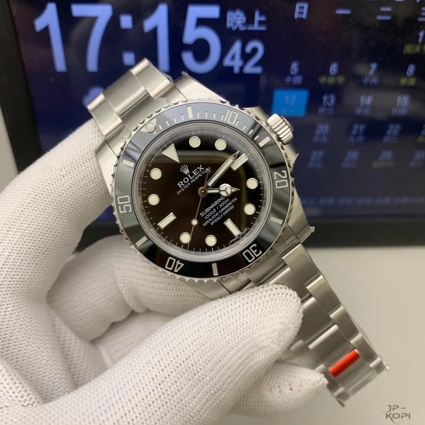 ロレックス サブマリーナー 114060LN|ノンデイト × ブラックダイアル × 40mm × 丹東Cal.3230【VS工場製】 - 画像 (3)