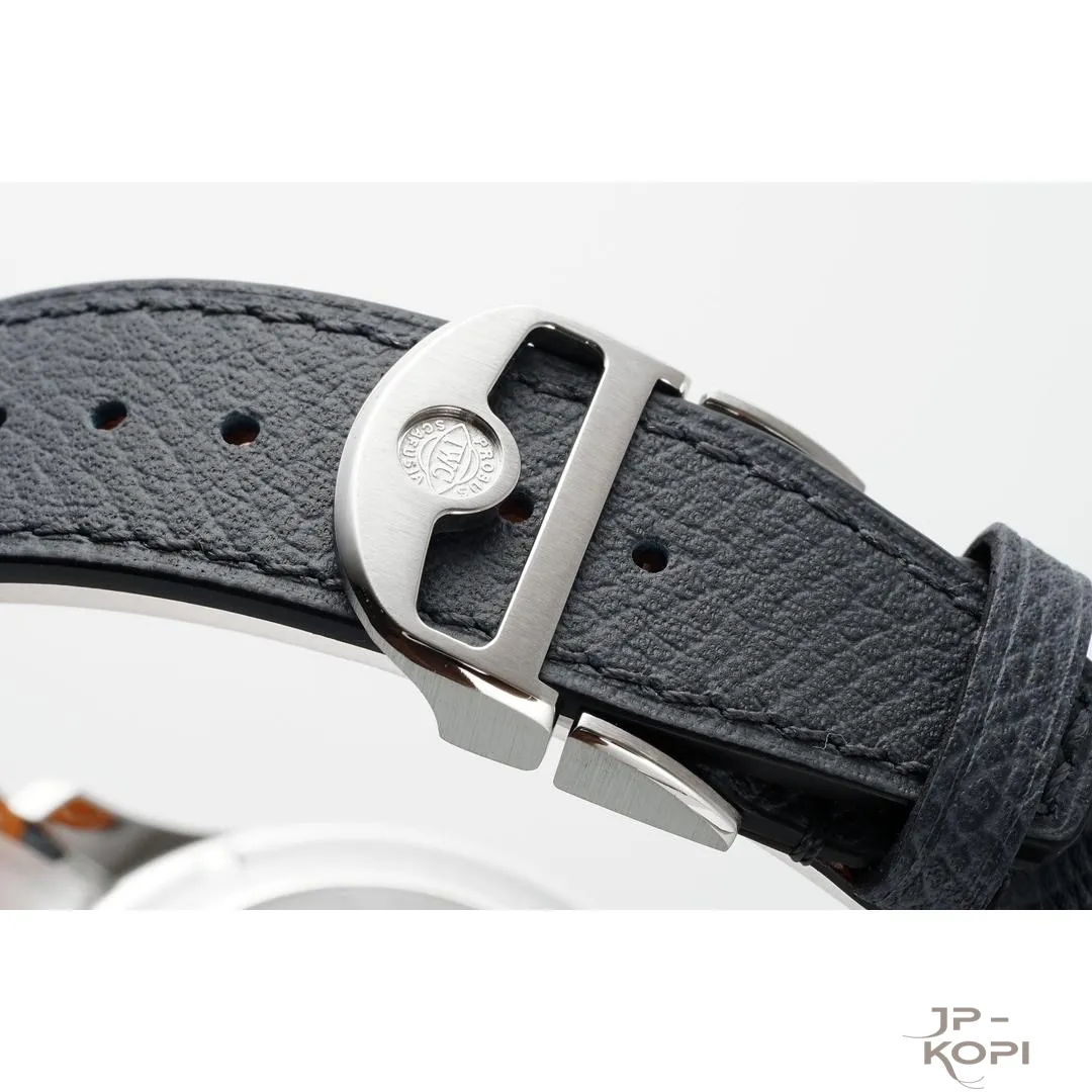IWC ポルトギーゼ IW501708|ホライゾンブルー文字盤 シルバーインデックス×ライトブルーレザー 42.4mm【ZF工場製】 - 画像 (4)