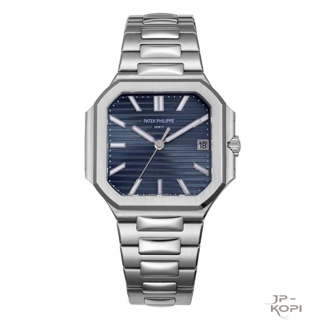 パテック・フィリップ ノーチラス キュビタス 7128/1G-001|ブルー文字盤×ローズゴールド 40MM【BBF工場製】 - 画像 (2)