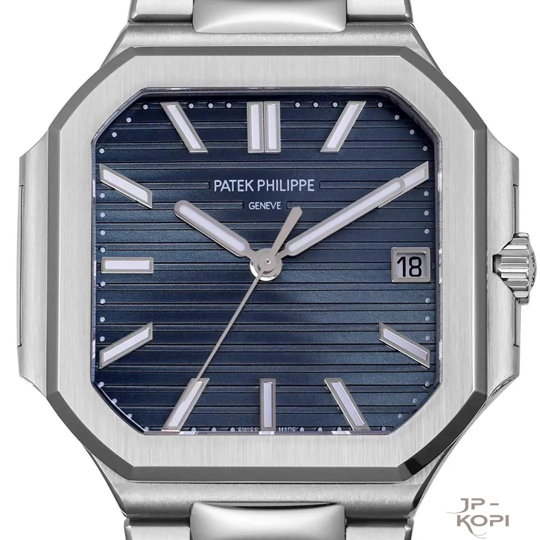 パテック・フィリップ ノーチラス キュビタス 7128/1G-001|ブルー文字盤×ローズゴールド 40MM【BBF工場製】 - 画像 (3)