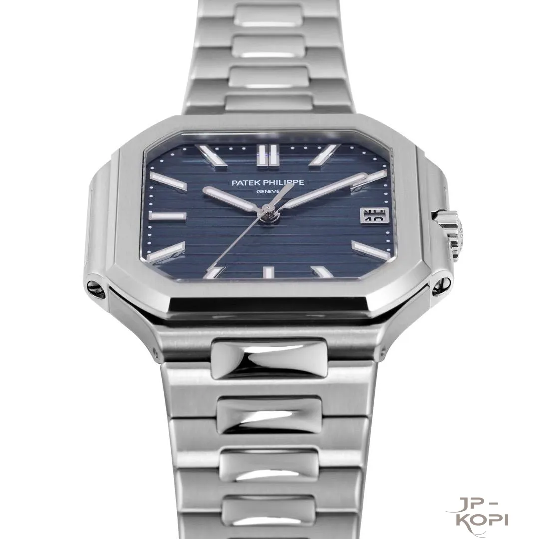 パテック・フィリップ ノーチラス キュビタス 7128/1G-001|ブルー文字盤×ローズゴールド 40MM【BBF工場製】 - 画像 (4)