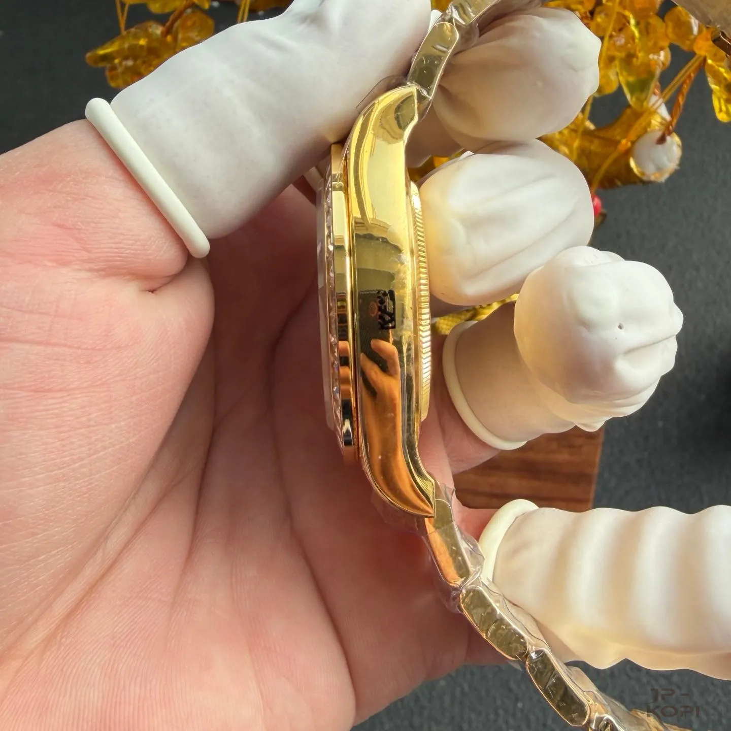 ロレックス デイトナ 116598TBR “Eye of the Tiger”|バゲットダイヤ × タイガーアイ文字盤 40mm【PPM工場製】 - 画像 (7)