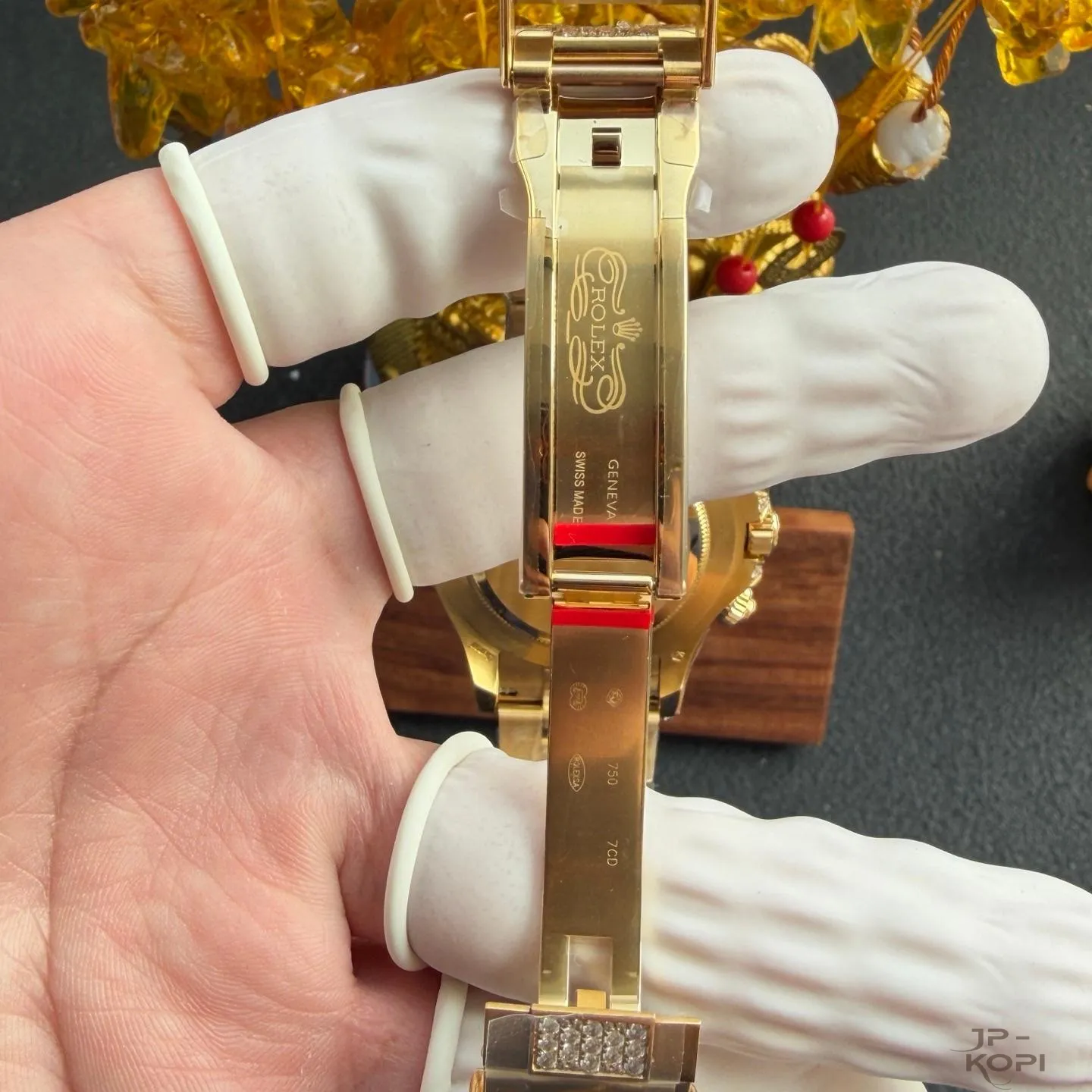 ロレックス デイトナ 116598TBR “Eye of the Tiger”|バゲットダイヤ × タイガーアイ文字盤 40mm【PPM工場製】 - 画像 (8)