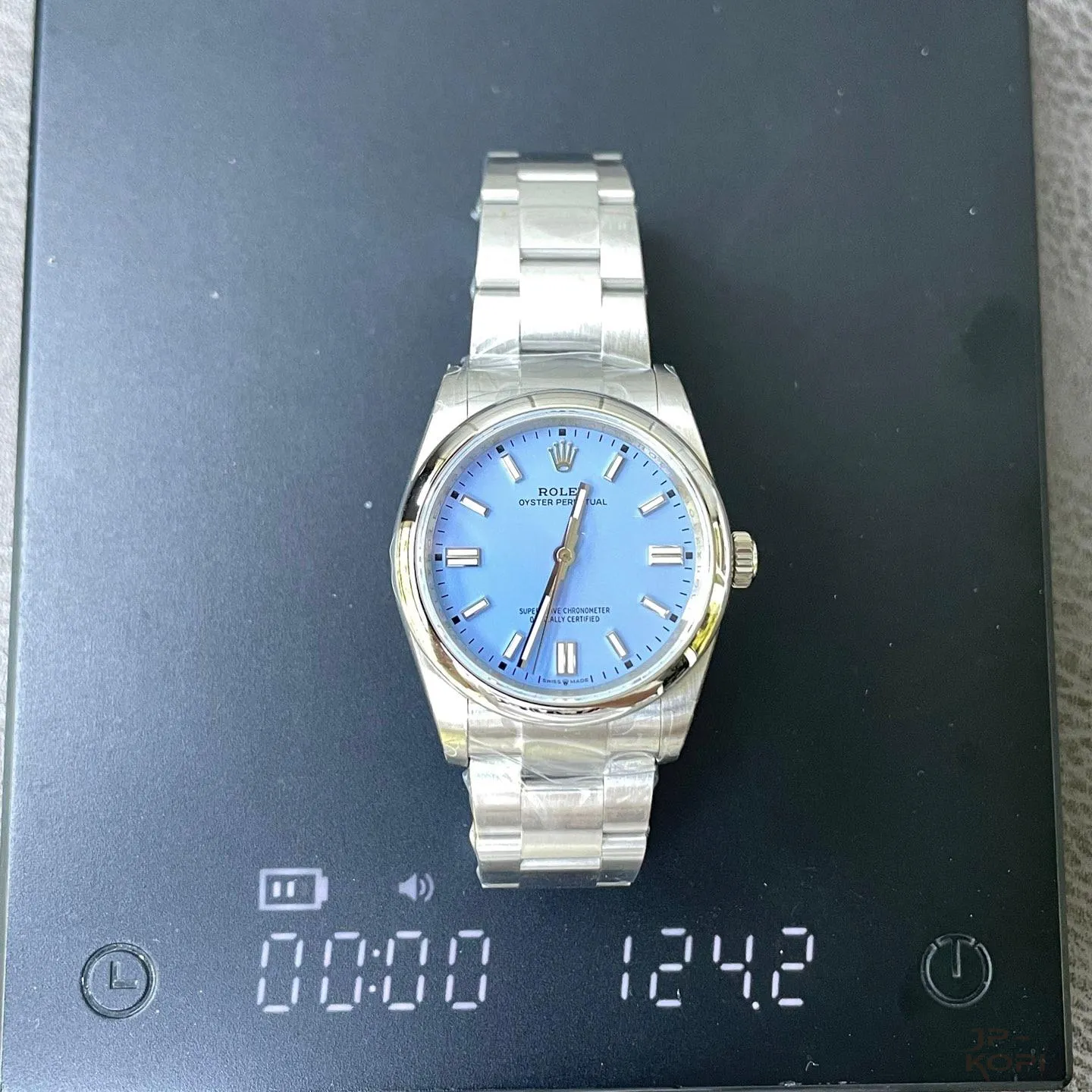 ロレックス オイスター パーペチュアル 36 126000|ラベンダー × 上海3230フリースプラングバランス式【QF工場製】 - 画像 (10)