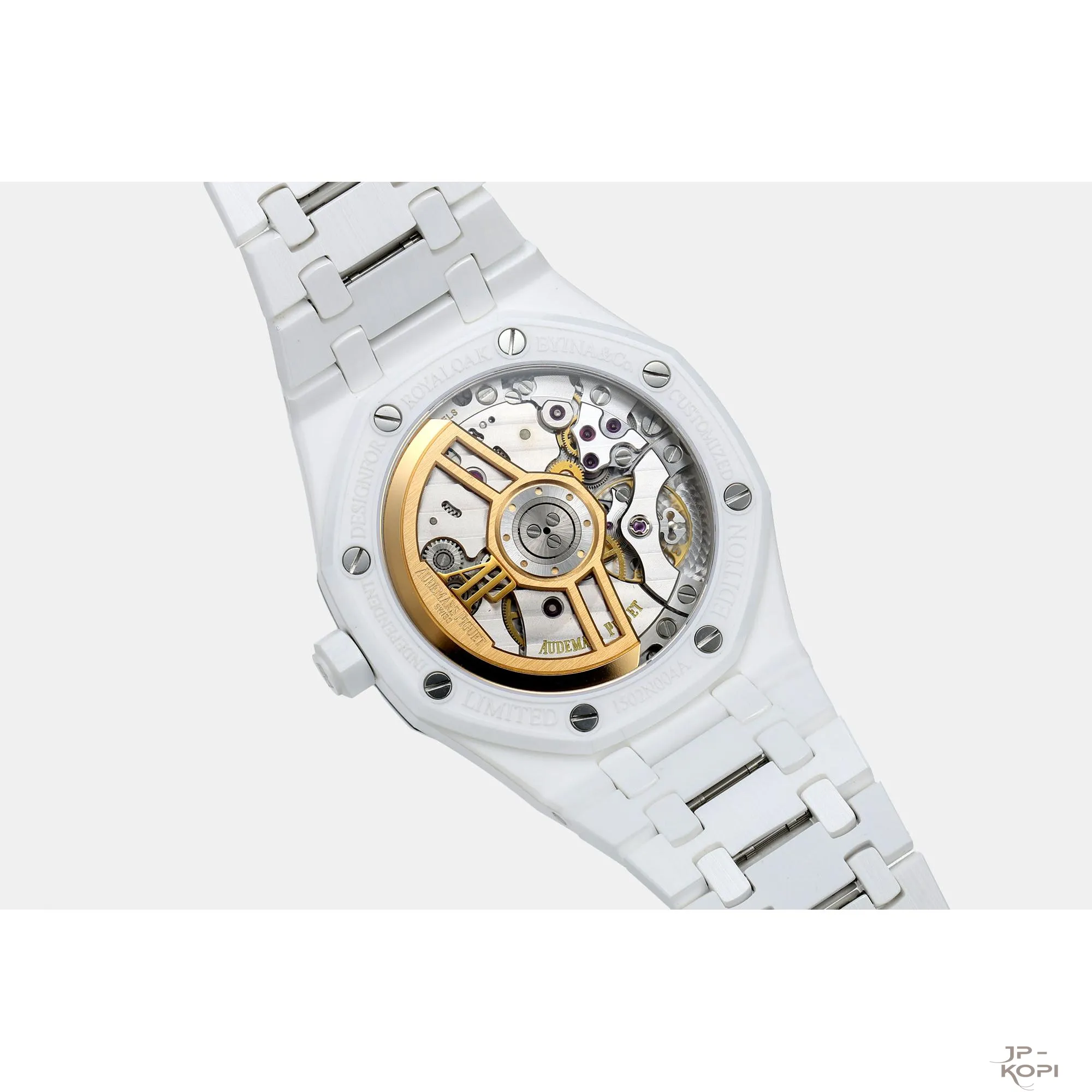 オーデマ・ピゲ ロイヤルオーク 15500|ホワイトセラミック × シルバーダイアル【ZF工場製】 - 画像 (9)