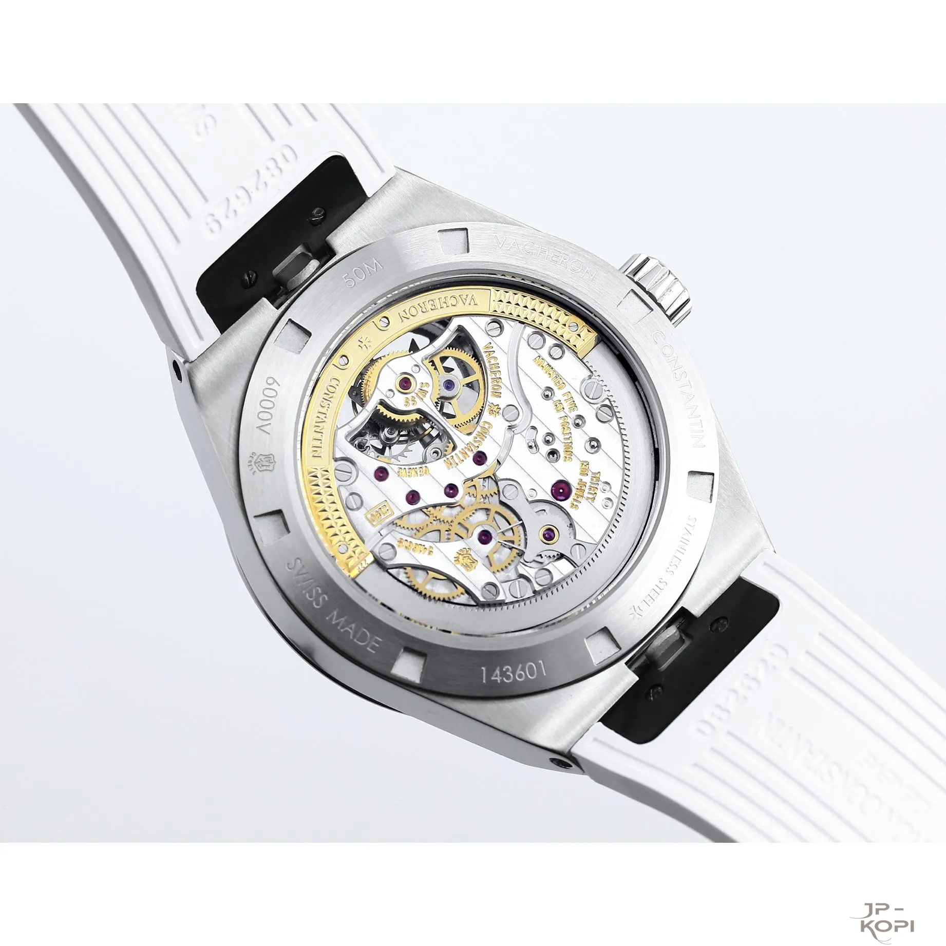 ヴァシュロン・コンスタンタン オーヴァーシーズ 6000V|深紅ラッカーダイアル × ラバーストラップ【BBS工場製】 - 画像 (7)