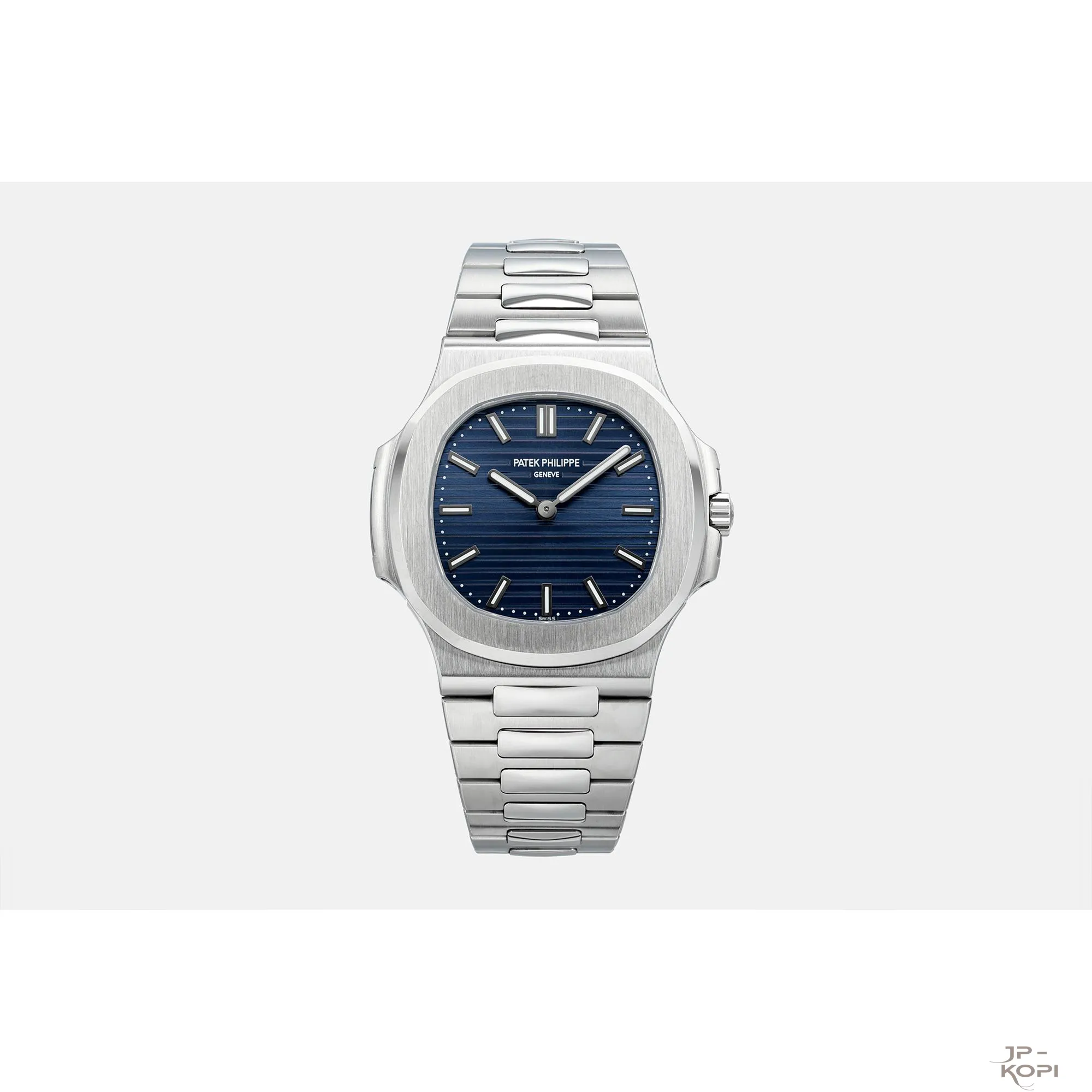パテック・フィリップ ノーチラス誕生50周年記念 5810G-001|ブルーダイアル × ステンレスブレスレット【PPF工場製】 - 画像 (2)