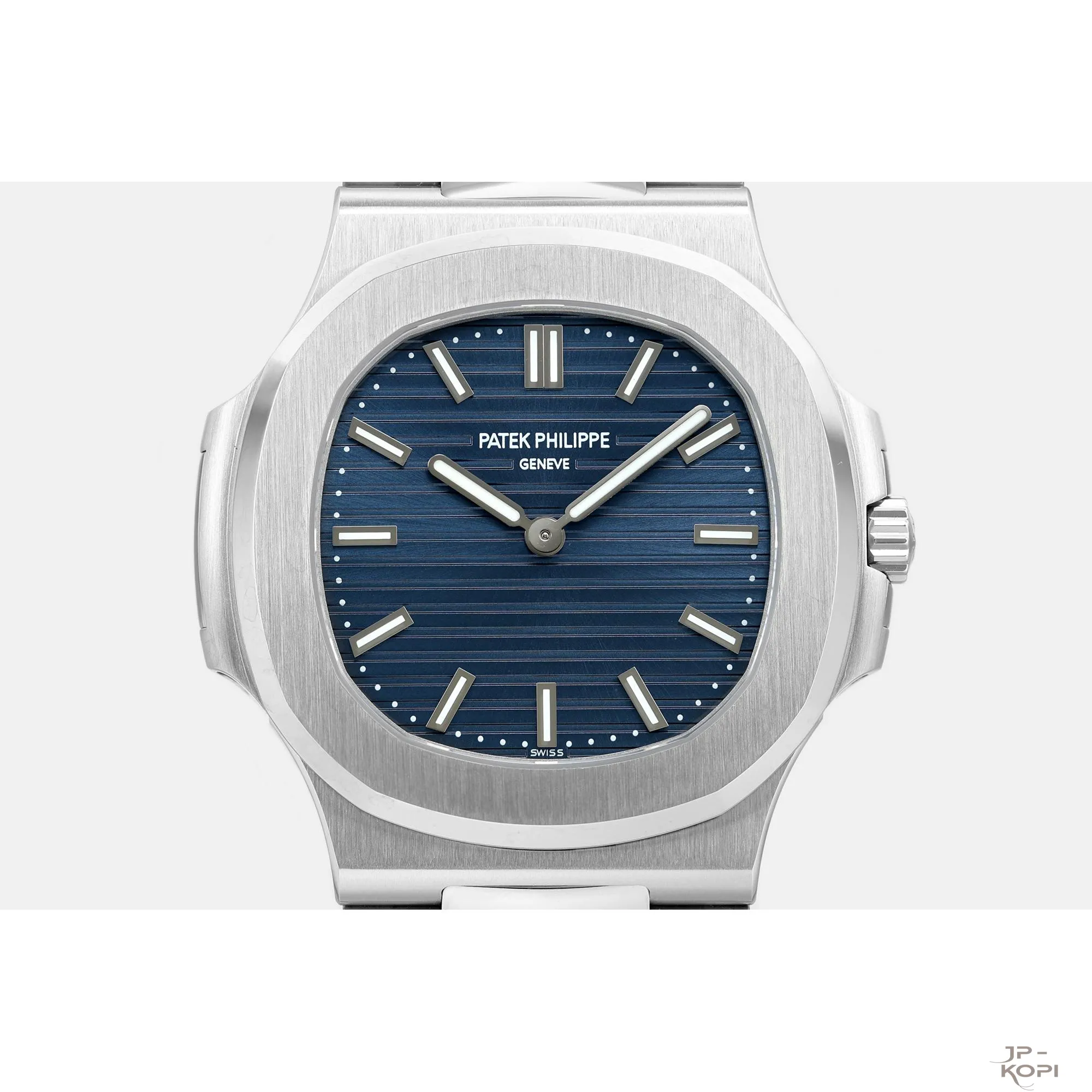 パテック・フィリップ ノーチラス誕生50周年記念 5810G-001|ブルーダイアル × ステンレスブレスレット【PPF工場製】 - 画像 (3)
