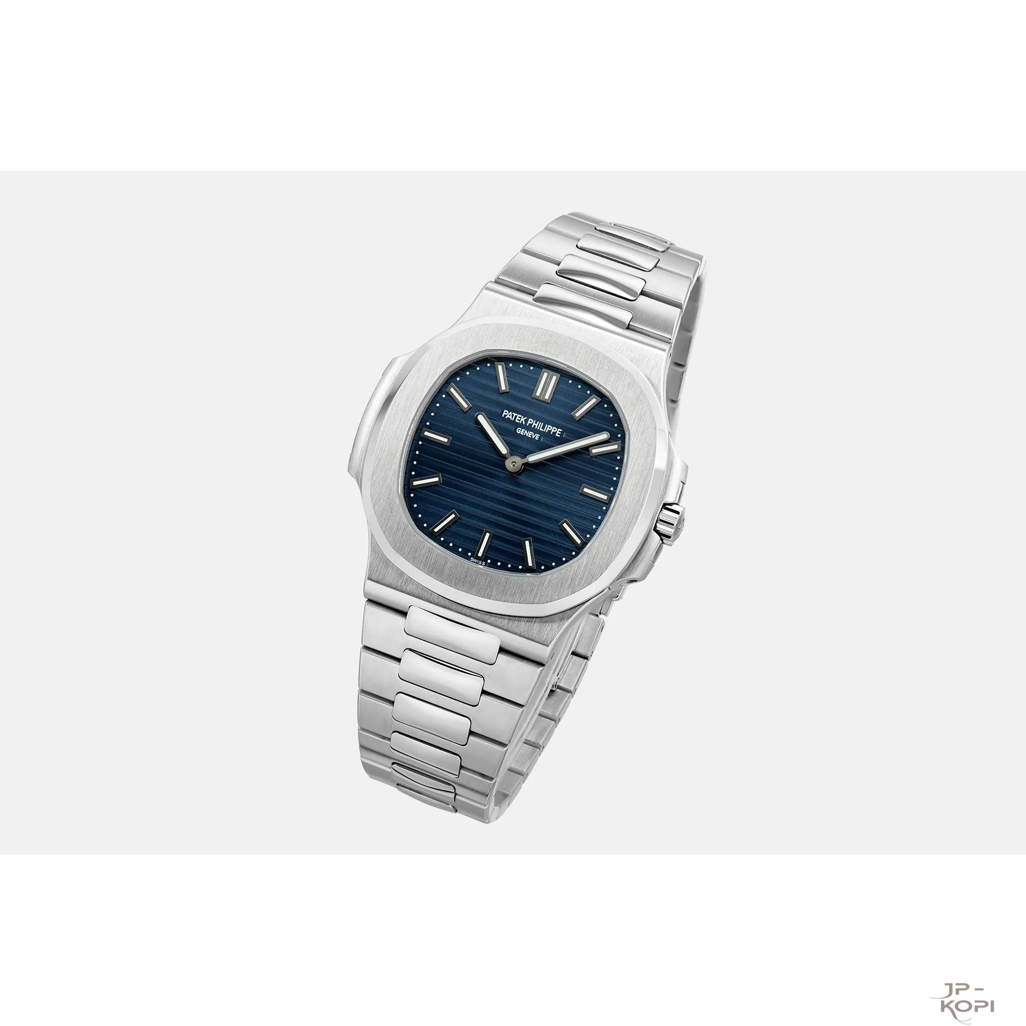 パテック・フィリップ ノーチラス誕生50周年記念 5810G-001|ブルーダイアル × ステンレスブレスレット【PPF工場製】 - 画像 (4)
